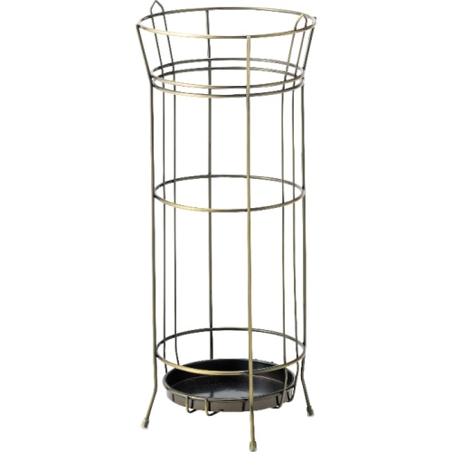 [直送3]傘立て AKB-437AGD アンティークゴールド (幅21×奥行21×高さ47.5)(本州四国九州限定)