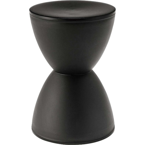 [直送3]スツール PC-680BK ブラック (直径29.5×高さ44)(本州四国九州限定)