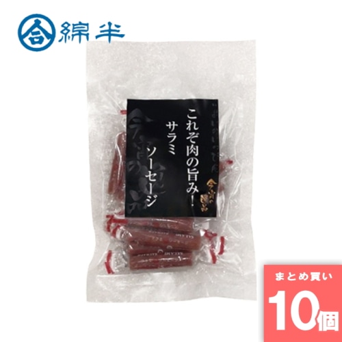 [まとめ買い]【10個セット】サラミソーセージ 75g