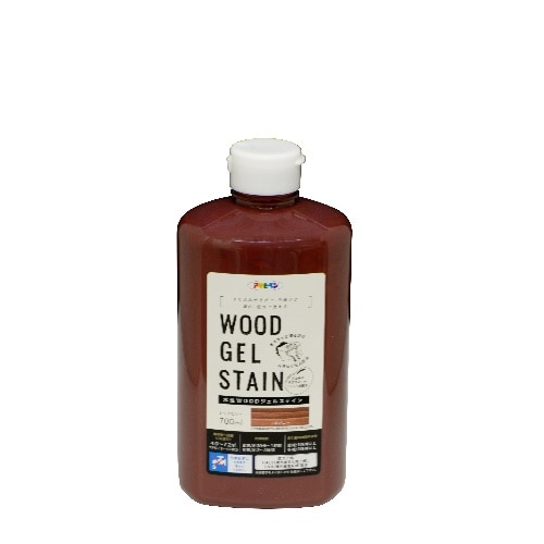 [取寄10]水性WOODジェルステイン 700ml マホガニー [4970925449009]