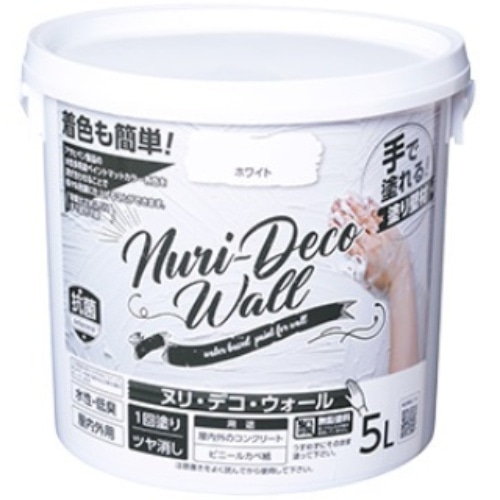 Nuri－Deco－Wall 5L ホワイト [1個]