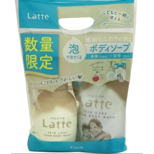マー＆ミー 泡ボディソープ ポンプ 詰替用 550ml＆420ml