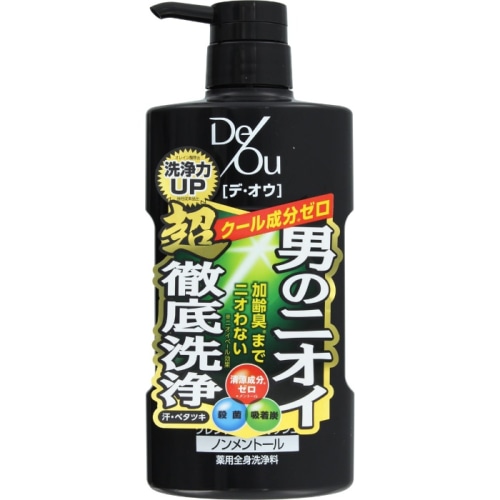 デ・オウ 薬用クレンジングウォッシュノンメントール ポンプ 520ml