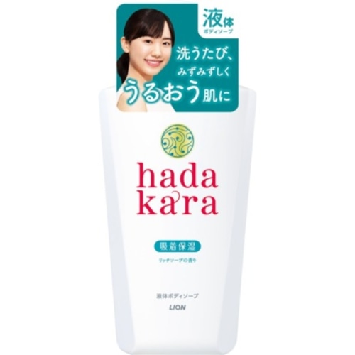 hadakara ボディソープ リッチソープの香り 本体 500ml