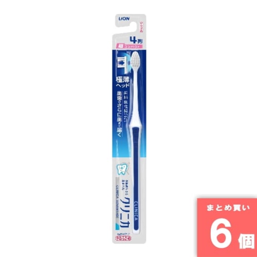 [取寄10][まとめ買い]【6個セット】クリニカADハブラシ 超コンパクトやわらかめ [4903301216155]