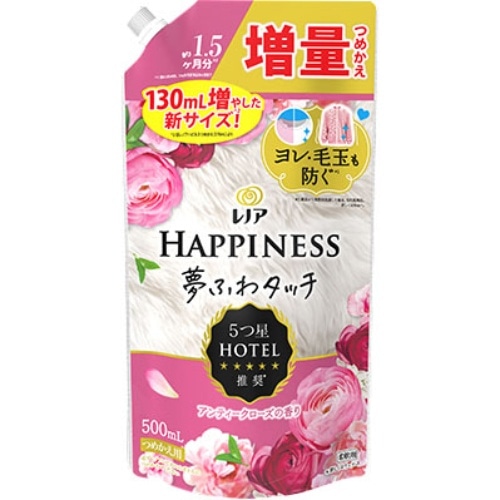 [取寄10]レノアハピネス夢ふわ Aローズ増量 500ML [1個][4987176258687]