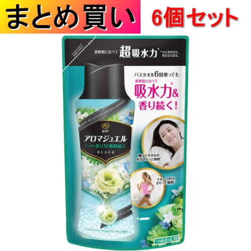 [まとめ買い]【6個セット】レノア アロマジュエル パステルフローラル&ブロッサム つめかえ 415ml