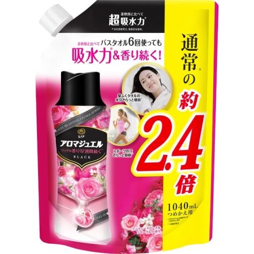 レノアアロマジュエル アンティークローズ＆フローラルの香りつめかえ用特大サイズ 1040ml