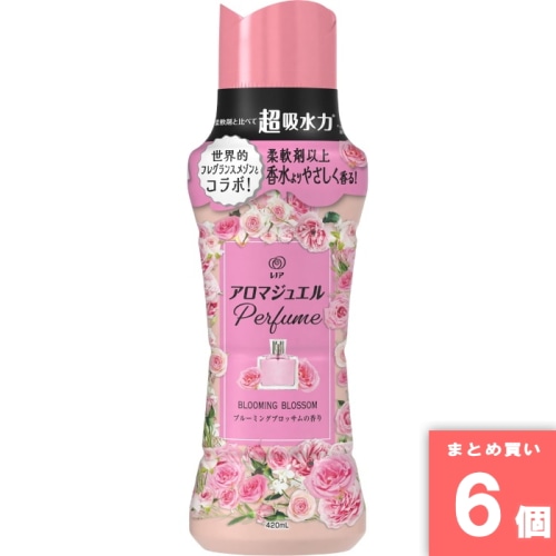 [まとめ買い]【6個セット】N レノアアロマジュエル ブルーミングブロッサムの香り 本体 420ml