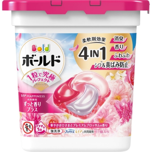 N ボールドジェルボール4D 華やかプレミアムブロッサムの香り 本体 11個入