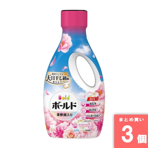 [取寄10][まとめ買い]【3個セット】ボールドジェル プレミアムブロッサム 680g [4987176295828]