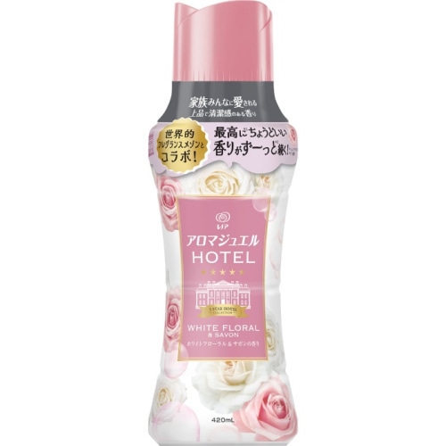 レノアアロマジュエル HOTEL ホワイトフローラル＆サボンの香り 本体 420ml