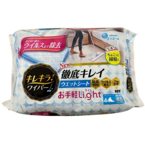 キレキラワイパー 徹底キレイ ウエットシート ライト 44枚