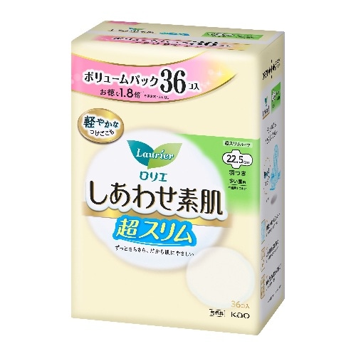 [取寄10]ロリエしあわせ素肌スリム 多い昼羽つき36コ [1個][4901301446954]