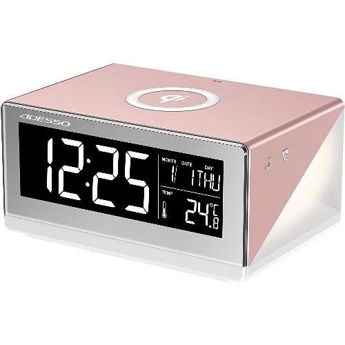 目覚し時計 QA-02RG ピンク