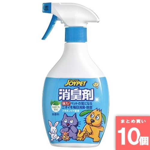 [取寄10][まとめ買い]【10個セット】ジョイペット 液体消臭剤 強力！ ペットの気になるニオイを毎日消臭・除菌 400ml [4973293005181]