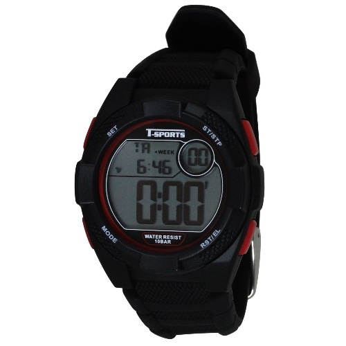 腕時計 TS-D062-RD ブラック