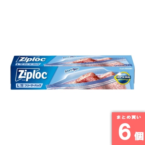 [取寄10][まとめ買い]【6個セット】フリーザーバック L  12枚入 [4901670116144]