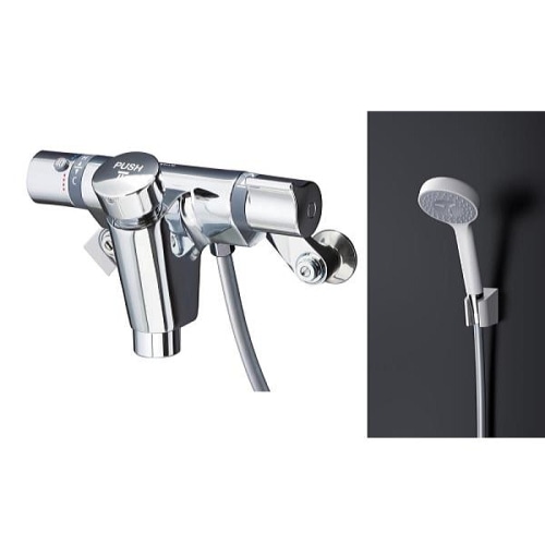 自閉式壁付サーモスタット混合水栓 TMF49AY1 (コンフォートウエーブ1モード)