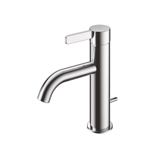 台付シングル混合水栓 TLG11301J (エコシングル、ワンプッシュ、共用)