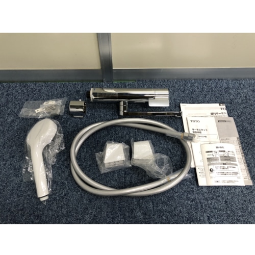 [ジャンク品]浴室用 壁付サーモスタット混合栓 TBV03401J1 170mmコンフォートウェーブシャワー90φ