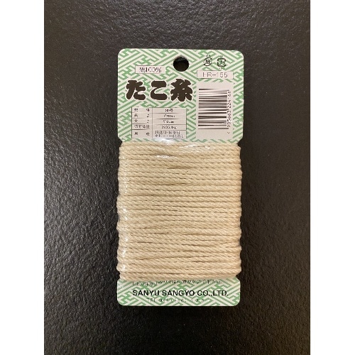 [取寄10]たこ糸カード巻 #30 2.5mm×10m HR-155 ナチュラル [4905663224168]