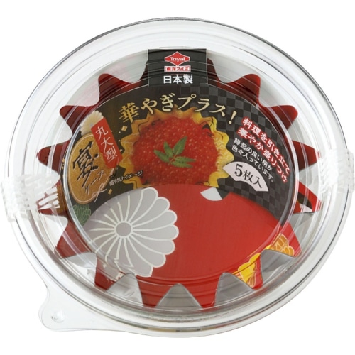 宴ケース 丸 大型 5枚