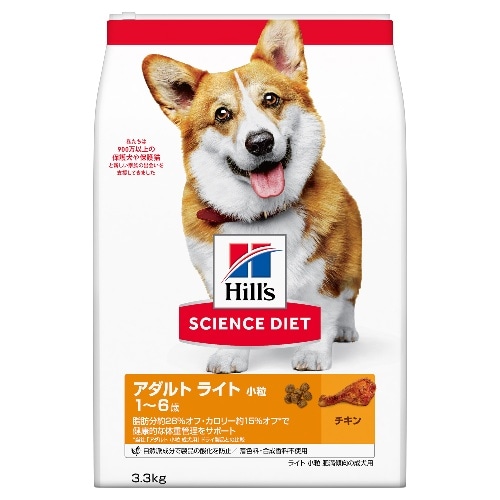 日本ヒルズコルゲート ヒルズライト小粒肥満成犬用 [3.3kg]