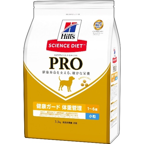 日本ヒルズコルゲート ヒルズプロ犬健康ガード体重小粒1～6歳3.3Kg [3.3kg]