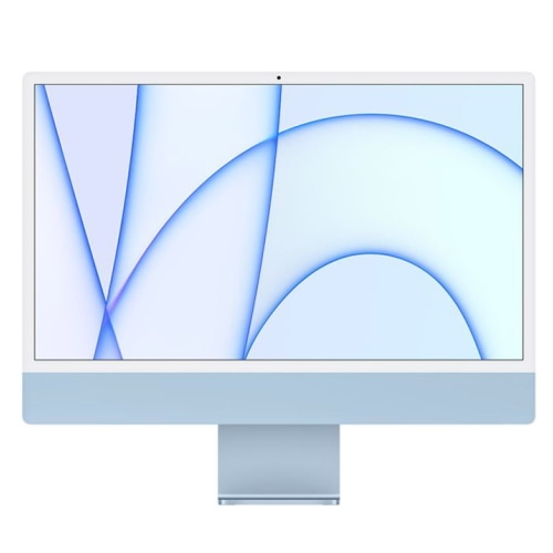 iMac MGPL3J/A ブルー Retina 4.5Kディスプレイモデル 24インチ 8コアGPU 512GB