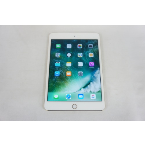 中古B]iPad mini 4 Wi-Fi+Cellular MNWG2J/A ゴールド (au)(SIMロック