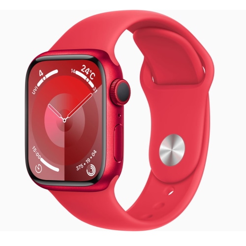 Apple Watch Series 9 GPSモデル 41mm MRXH3J/A (PRODUCT)REDスポーツバンド M/L