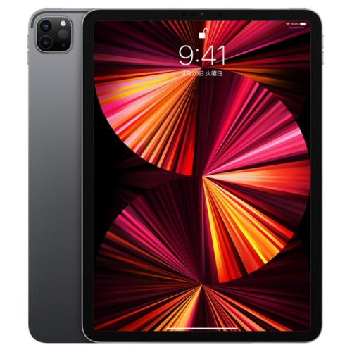 [未使用品]iPad Pro 11インチ Wi-Fi 2021年春モデル MHQU3J/A スペースグレイ (未開封品) [256GB]