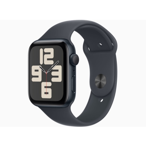 [箱難ありB]Apple Watch SE 第2世代 GPSモデル 44mm MXEK3J/A ミッドナイトスポーツバンド M/L