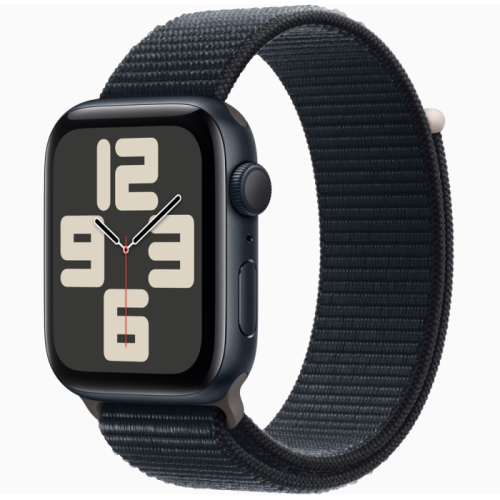 [未使用品]Apple Watch SE 第2世代 GPSモデル 44mm MREA3J/A ミッドナイトスポーツループ