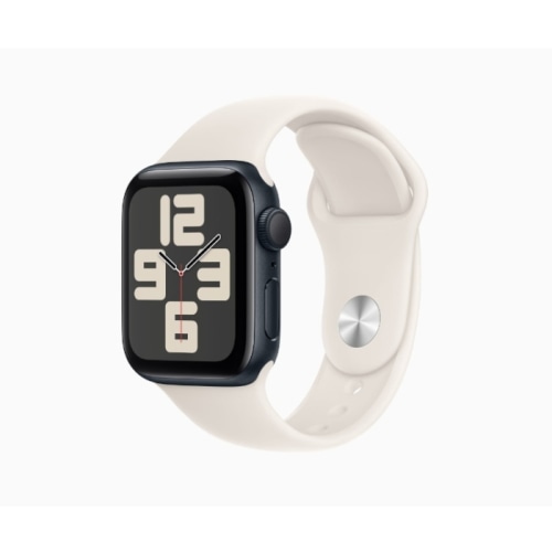 [未使用品]Apple Watch SE 第2世代 GPSモデル 40mm MA9A4J/A スターライトスポーツバンド S/M