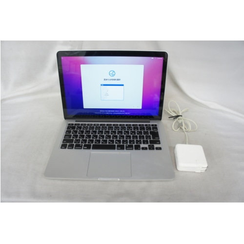 [中古B]MacBook Pro Retinaディスプレイ 2700/13.3 MF839J/A