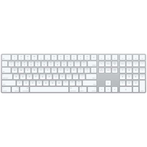 [未使用品]MQ052LL/A シルバー Magic Keyboard テンキー付き (US) A1843