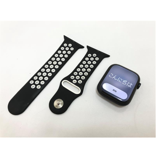 [中古B]Apple Watch Series 7 GPSモデル 45mm MKN53J/A ミッドナイトスポーツバンド