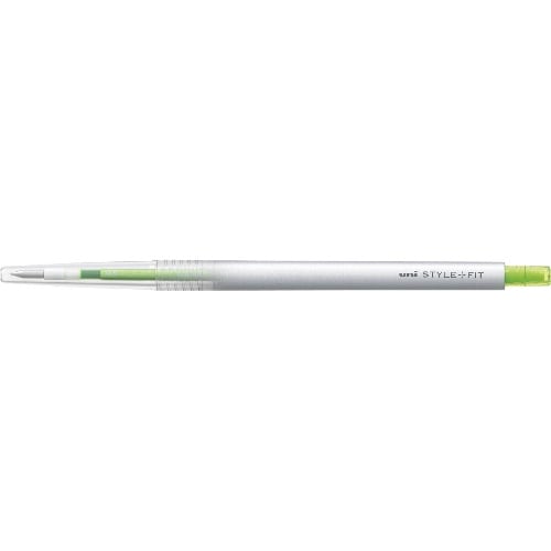 ゲルインクボールペン ノック式 UMN13905.5 ライトグリーン