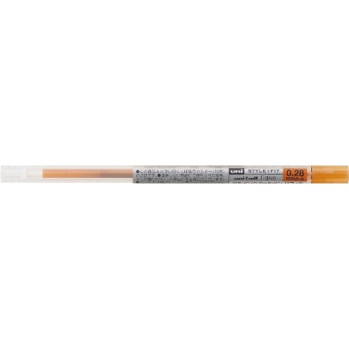 ゲルインクボールペン リフィール0.28 UMR10928.4 オレンジ