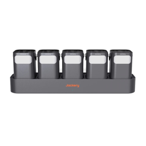 [直送5]Jackery パワーバンク&充電ステーション  モバイルバッテリー JSG-0307A [ブラック+オレンジ]