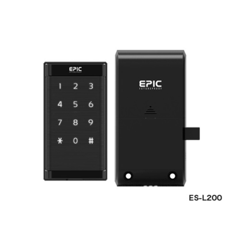 [直送10]スマートロック開き戸・ロッカー錠 ES-L200 EPJP-L200 暗証番号/USBキー