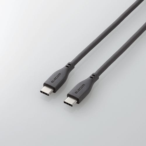 [取寄10]USB C－Lケーブル／1．0m MPA－CCSS10GY ブラック [1個][4549550238120]