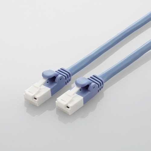 [取寄10]Cat5e準拠LANケーブル10本セット LD－CTT／BU1／RS1 ブルー [1箱][4549550279888]