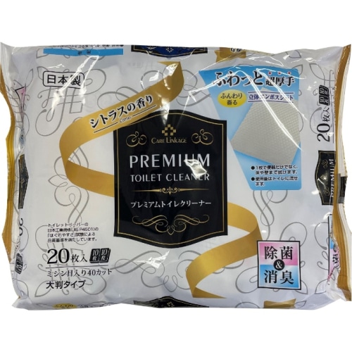 プレミアムトイレクリーナー シトラスの香り 10枚Ｘ2個
