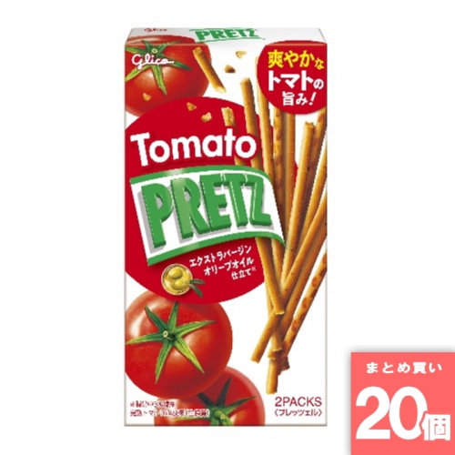 [取寄10][まとめ買い]【20個セット】トマトプリッツ 53g [4901005521315]