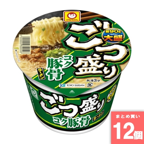 [取寄10][まとめ買い]【12個セット】ごつ盛りコク豚骨ラーメン [4901990325561]
