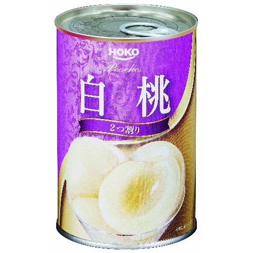 白桃二つ割中国産 EO4号缶 [1個]