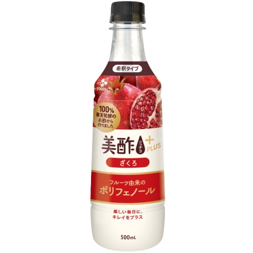 カンブリア宮殿で放送！ 綿半 ワールドマーケット 美酢 ミチョ プラス ざくろ 500ml 【韓国】 【賞味期限切迫品】